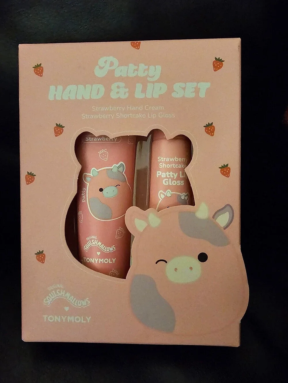 Tony Moly Squishmallow Hand Cream & Lip Gloss
